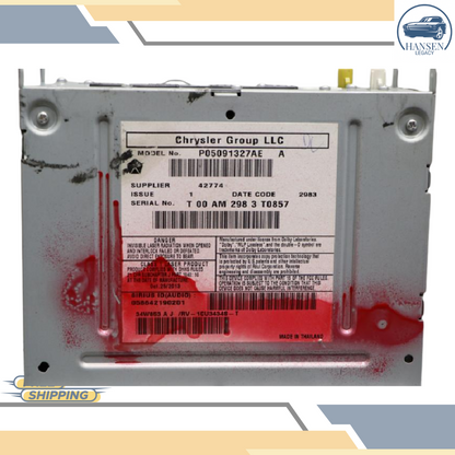 2012–2016 Chrysler Town & Country Multimedia SAT DVD Radio RBZ OEM — view 4