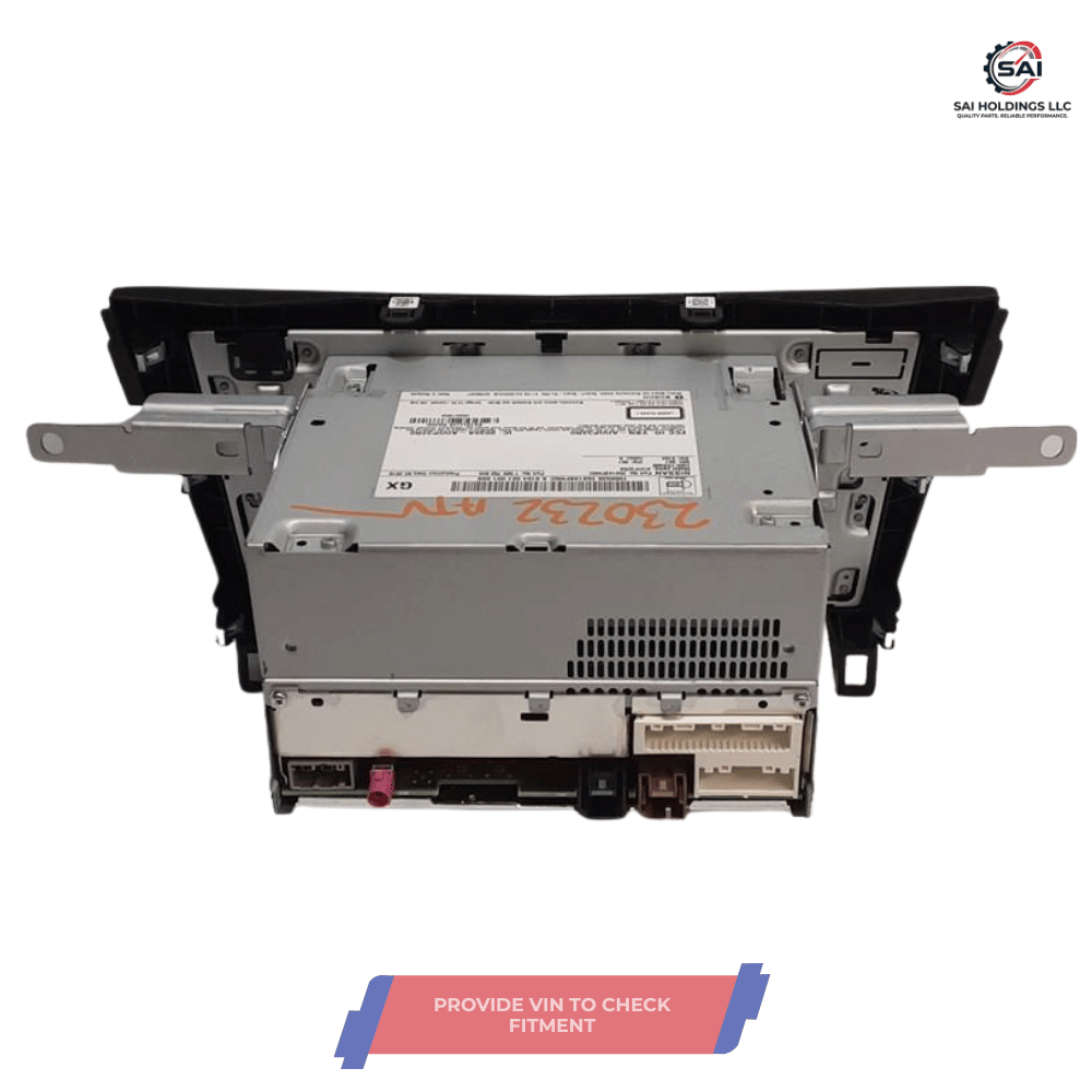 2018–2020 Nissan Rogue AM FM CD Radio Display & Receiver Single CD OEM — view 2
