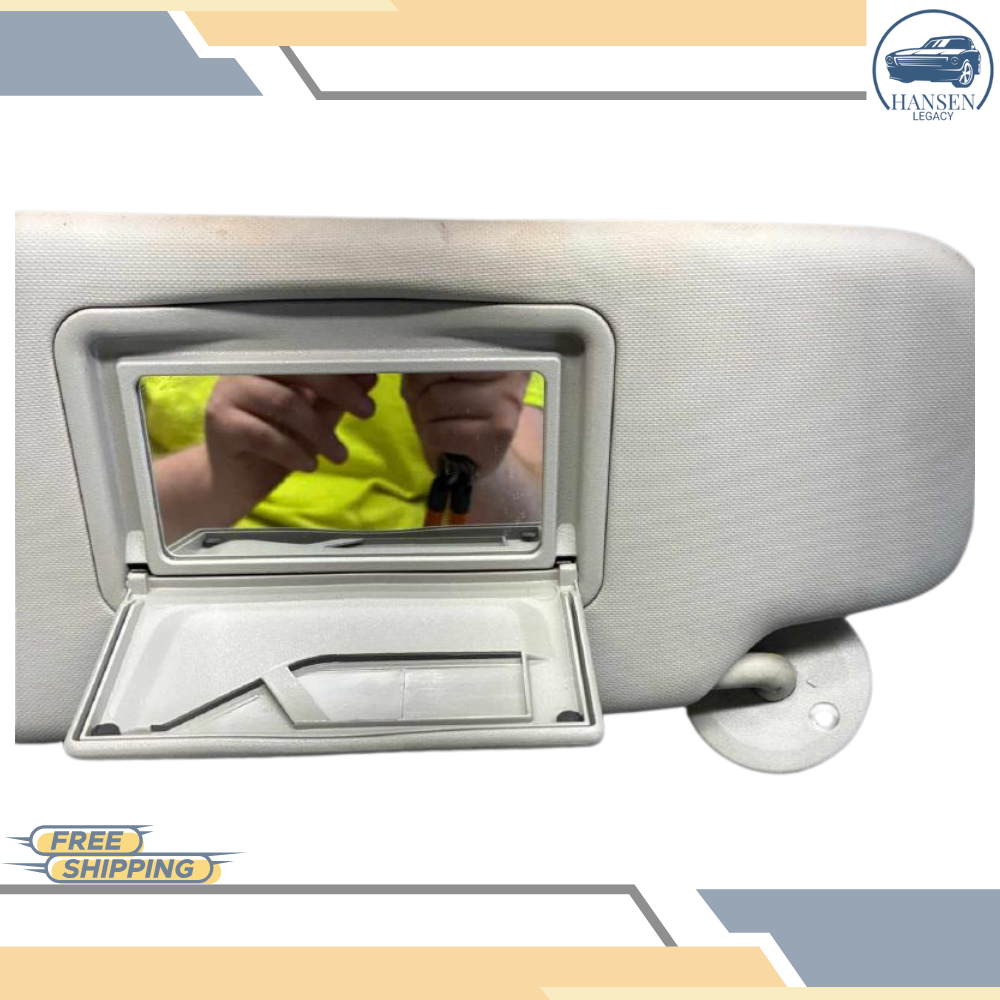 2012–2020 Chevrolet Sonic LH Driver Sunvisor Sun Visor with Mirror OEM — view 5