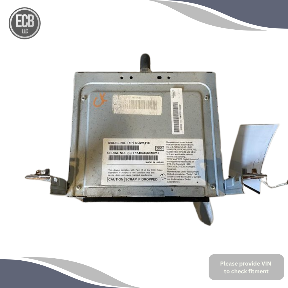 2012 FORD F-150 AM FM RADIO RECEIVER SINGLE DISC SATELLITE W NAV CL3T-19C156-AA — view 2