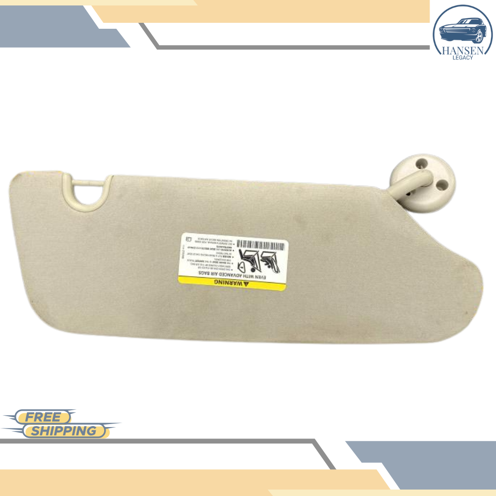 2012–2015 Chevrolet Captiva Sport Left Driver Sun Visor OEM — view 1