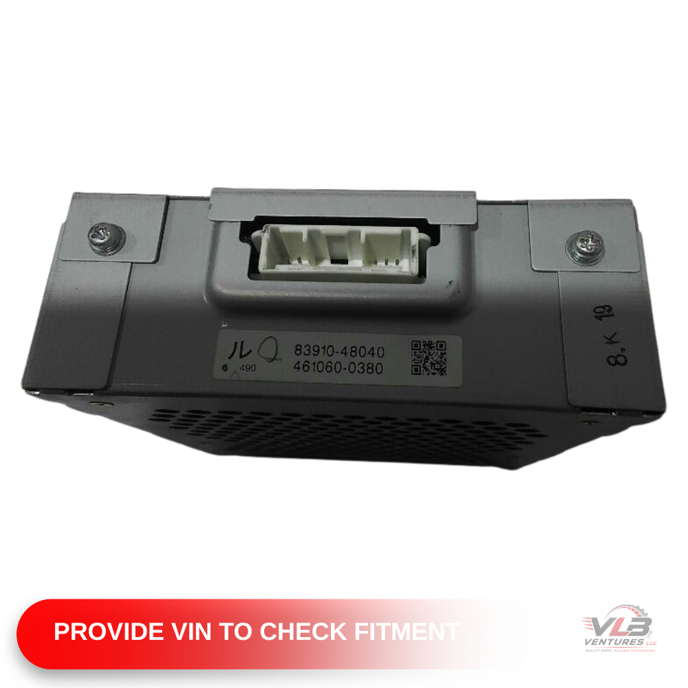 2009–2010 TOYOTA Highlander Upper Dash Information Display Screen 83910-48040 — view 4