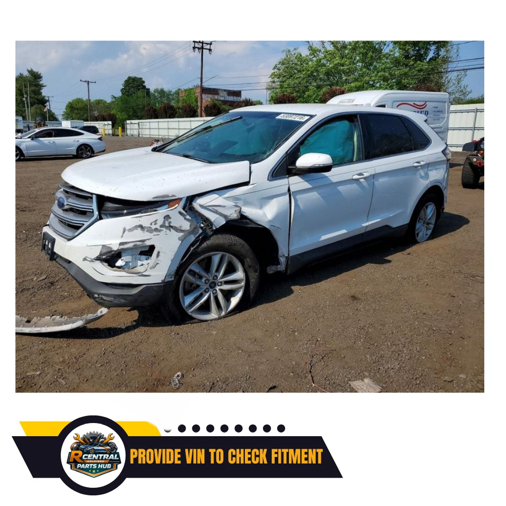 2015–2018 Ford Edge Right Passenger Side Door Mirror Assembly White Heated OEM — view 3