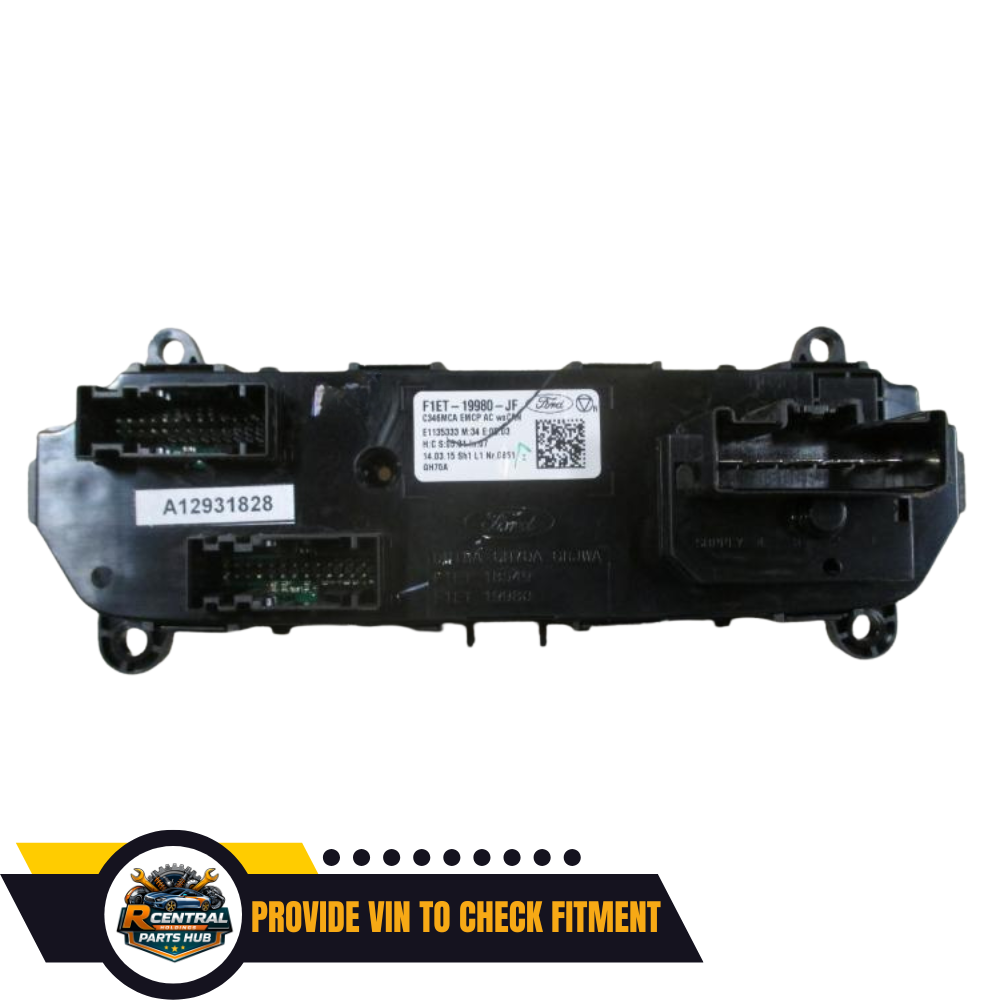 2015–2018 Ford Focus A/C AC Heater Temperature Control — view 4