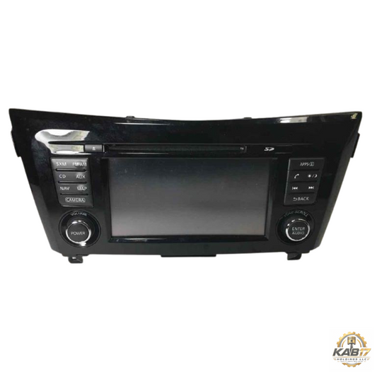 2014–2016 Nissan Rogue AM FM CD Navigation Radio Receiver OEM — view 1