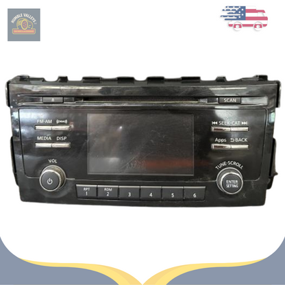 2013–2015 Nissan Altima Sedan AM FM CD Radio Receiver without Navigation 5" Display — view 1