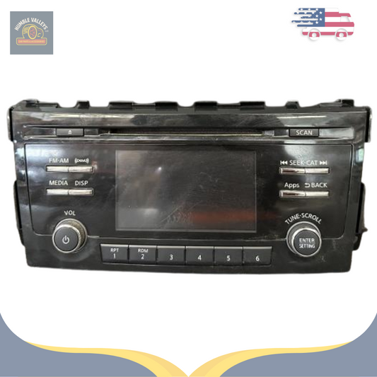2013–2015 Nissan Altima Sedan AM FM CD Radio Receiver without Navigation 5" Display — view 1