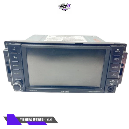 2012–2020 Dodge Caravan AM FM Radio Receiver With Display Screen OEM — view 1