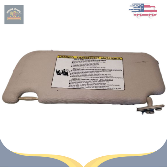 2014–2016 Toyota Corolla RH Passenger Sunvisor Sun Visor with Mirror OEM — view 1
