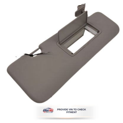 2009–2016 Hyundai Genesis RH Passenger Sunvisor Sun Visor with Mirror Extender OEM — view 2