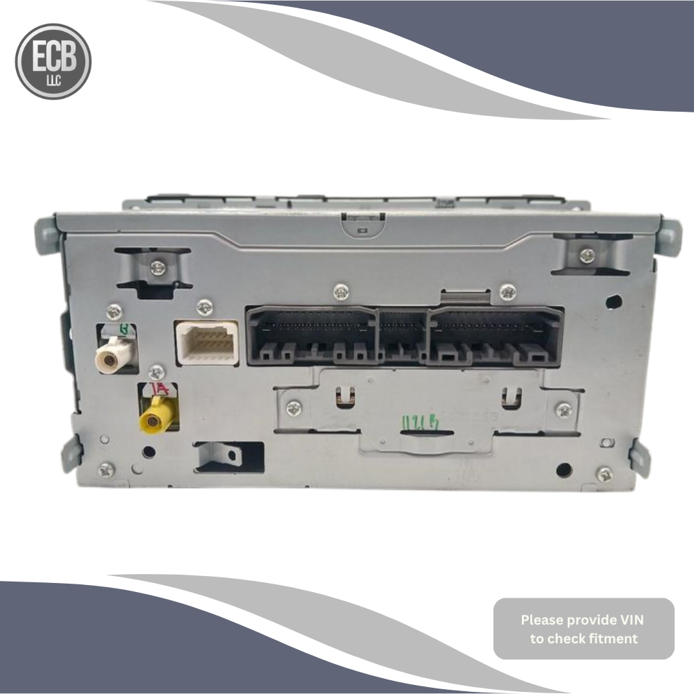 2011–2014 Chrysler 200 AM/FM/DVD Radio CD Player Receiver RBZ OEM — view 4