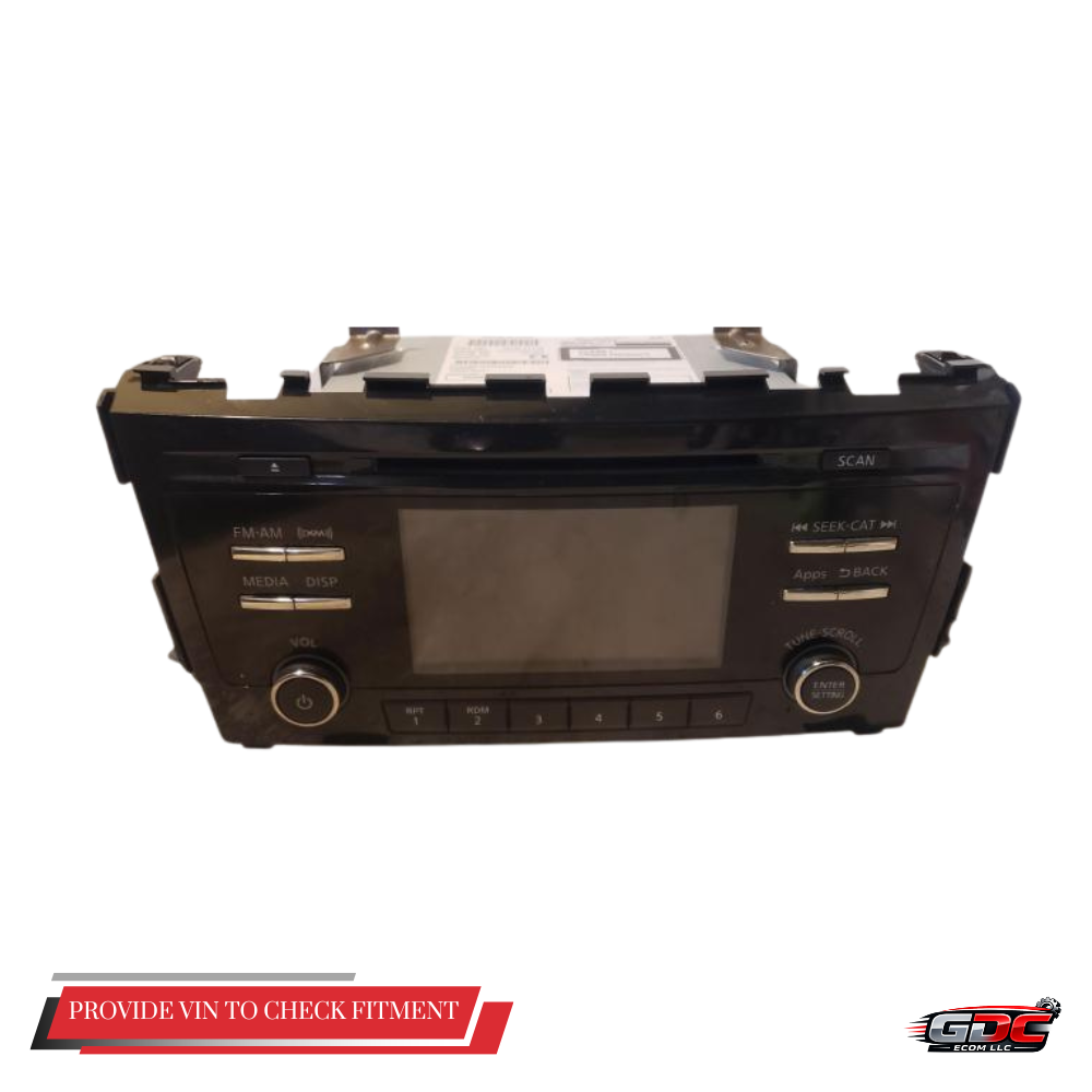 2013–2015 Nissan Altima Sedan Radio Receiver Wo Navigation 5" Display OEM — view 1
