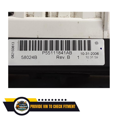 2007–2010 Jeep Wrangler AC Heater Manual Climate Temperature Control Black OEM — view 4