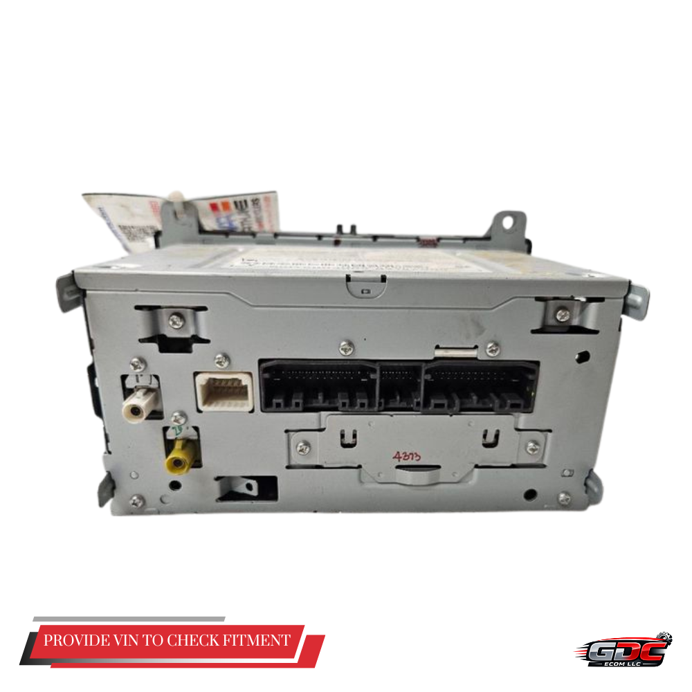 2011–2013 Dodge DURANGO Radio Display Receiver RBZ Satellite AM FM CD OEM — view 3