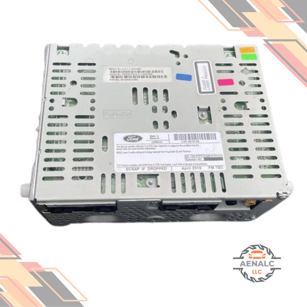 2015–2016 Ford Escape Radio Receiver CJ5T-19C107-FA 15 16 — view 2