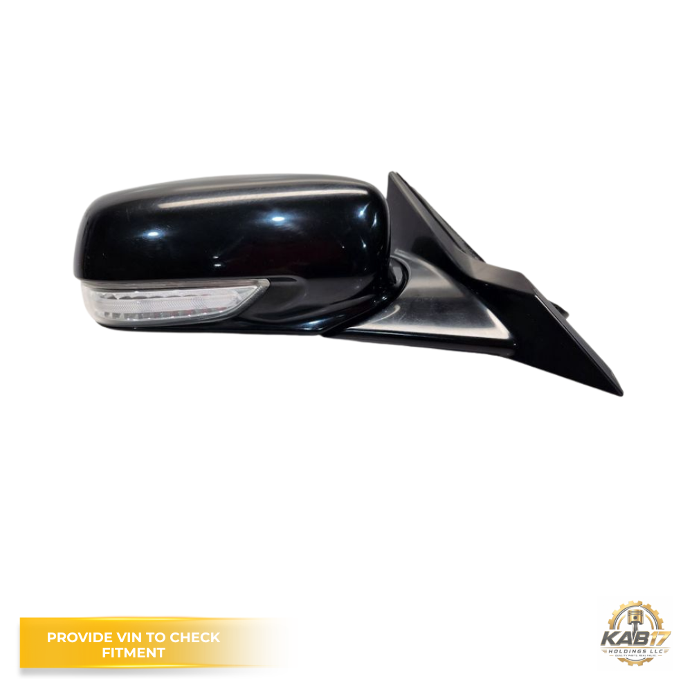 2009–2014 Acura TL Passenger Right Side View Door Mirror Assembly OEM — view 1