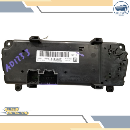 2011–2013 Jeep Wrangler Manual AC Heater Temperature Control OEM — view 5