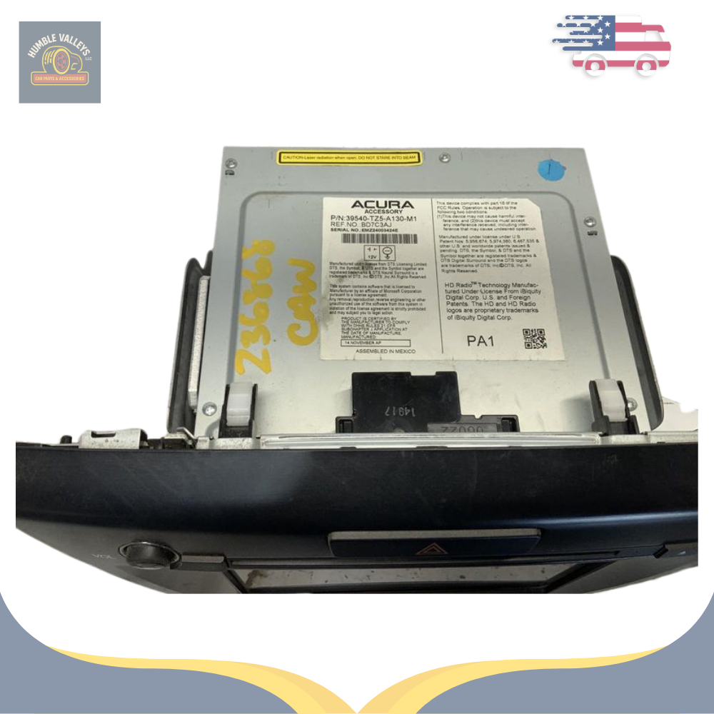 2014–2015 Acura MDX Radio Lower Display Screen OEM — view 3