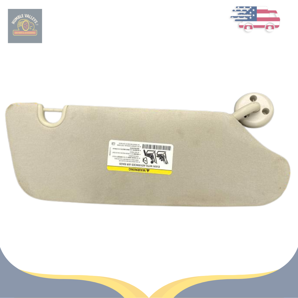 2012–2015 Chevrolet Captiva Sport Left Driver Sun Visor OEM — view 1