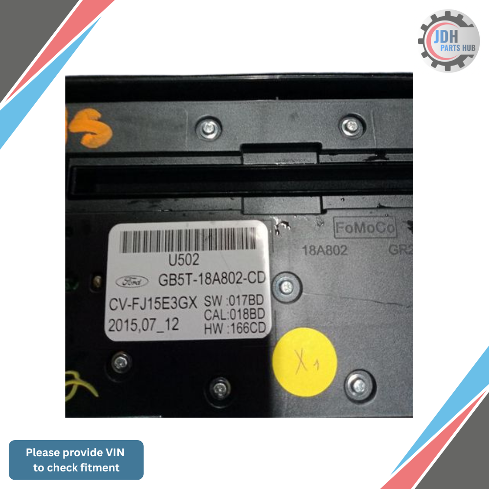 2016–2017 Ford Explorer A/C AC Hester Temperature Control Panel OEM — view 3