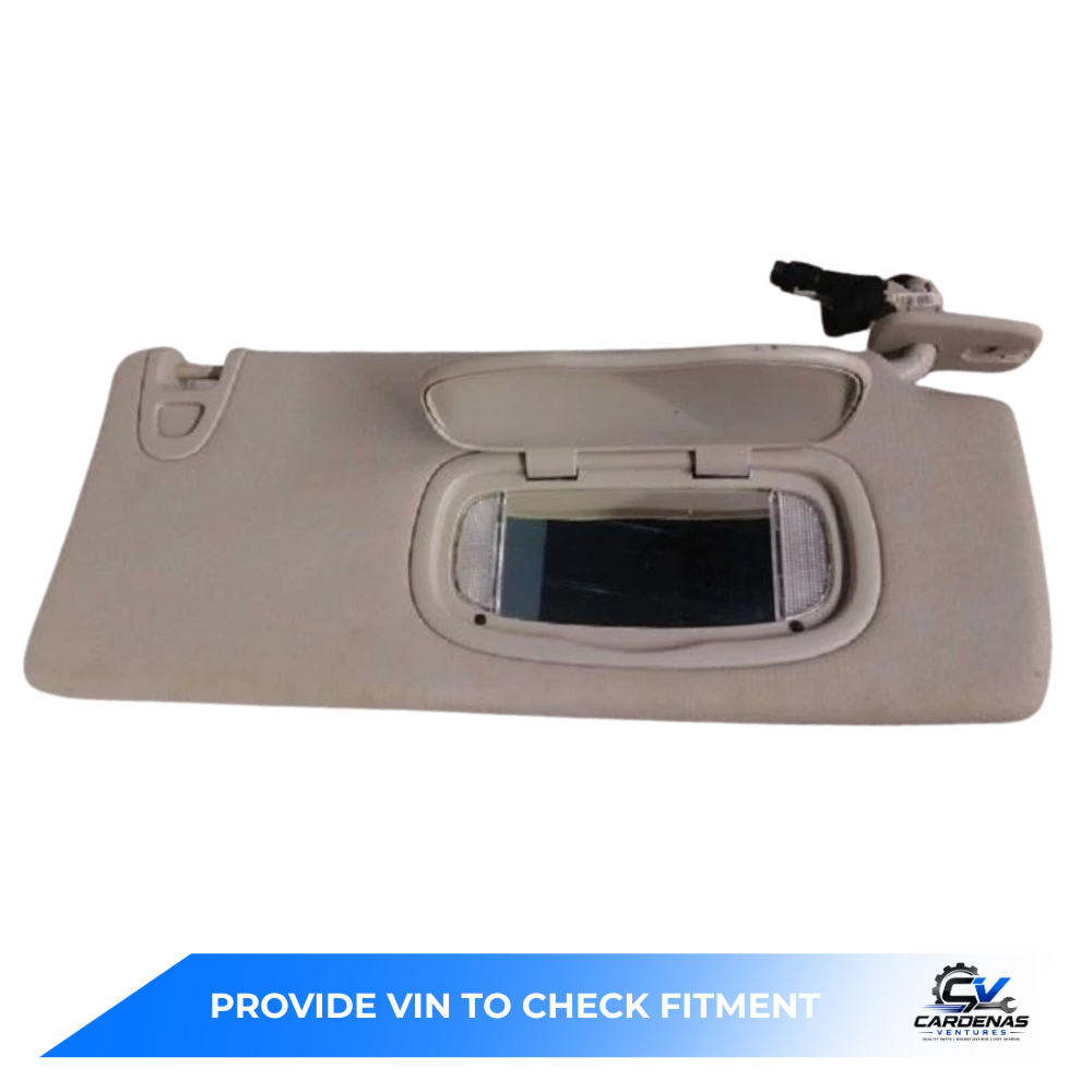 2014–2018 Jeep Cherokee Passenger RH Sun Visor OEM — view 1