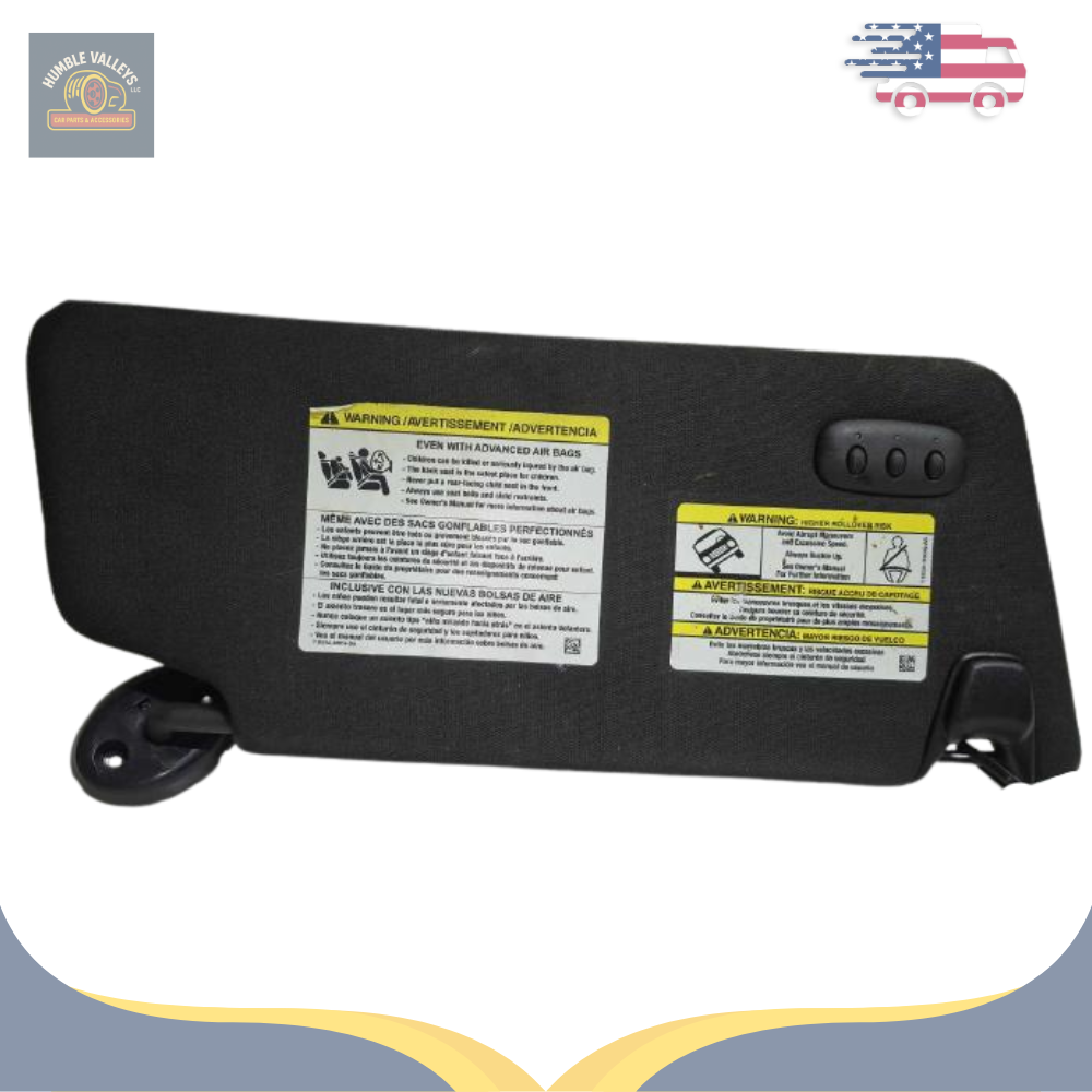 2011–2015 Ford Explorer Driver LH Sun Visor OEM — view 1