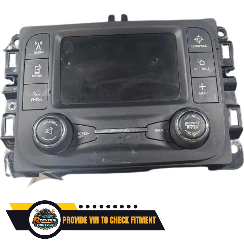 2018–2020 Dodge Ram 1500 AM FM Satellite Radio Display Receiver 5.0 Screen OEM — view 1