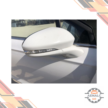2013–2014 Ford Fusion Passenger Right Side View Mirror Assembly RH White 13 14 — view 1