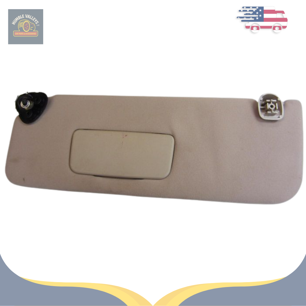 2004 Toyota Sienna LH Drivers Side Sunvisor Sun Visor OEM — view 1