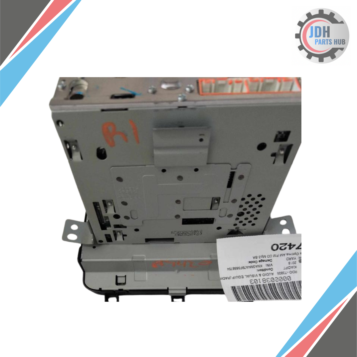 2015 Kia Optima Radio Receiver without Navigation OEM — view 4