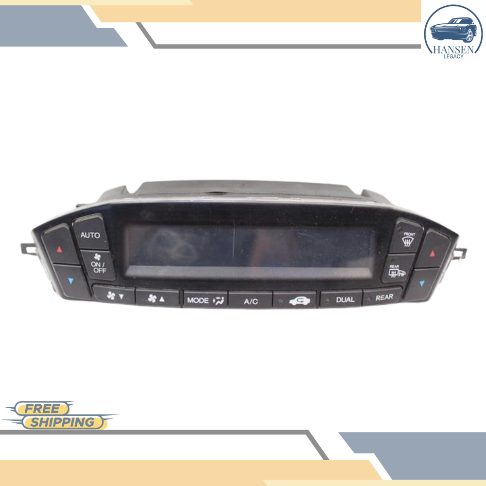 2010–2013 Acura MDX Automatic AC Heater Temperature Climate Control 11 12 — view 2