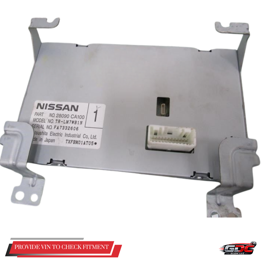 2004–2007 Infiniti QX56 Front Center Dash Mounted Display Screen Navigation OEM — view 3