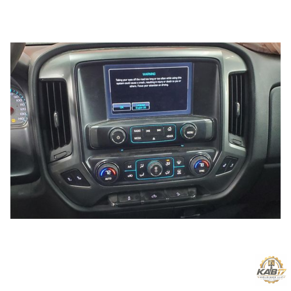 2015–2016 Chevrolet Silverado 1500 2500 Radio Control Panel Screen 23485741 OEM — view 5