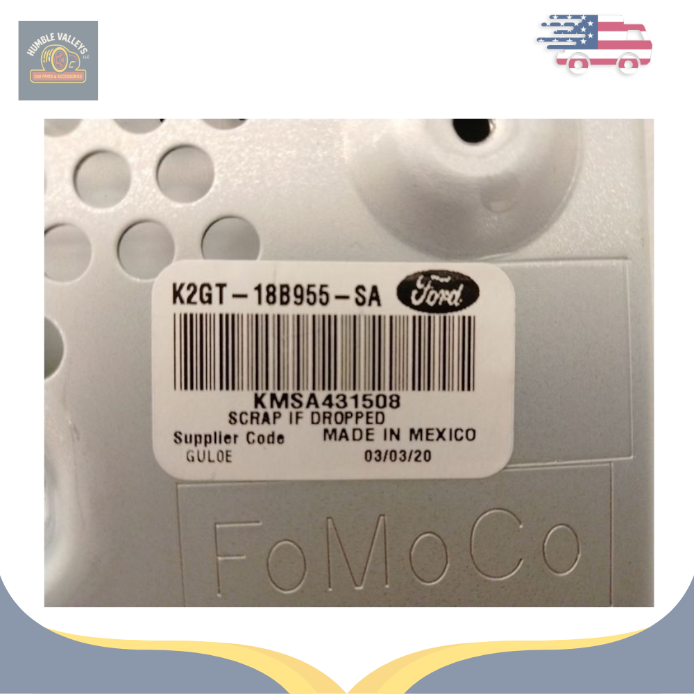 2019–2020 Ford Edge Front Center Dash Mounted Information Display Screen OEM — view 4