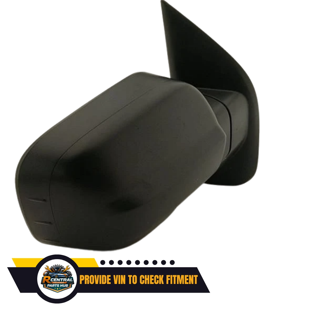 2017–2023 Nissan Titan Right Passenger Side Manual Mirror Assembly Black OEM — view 2