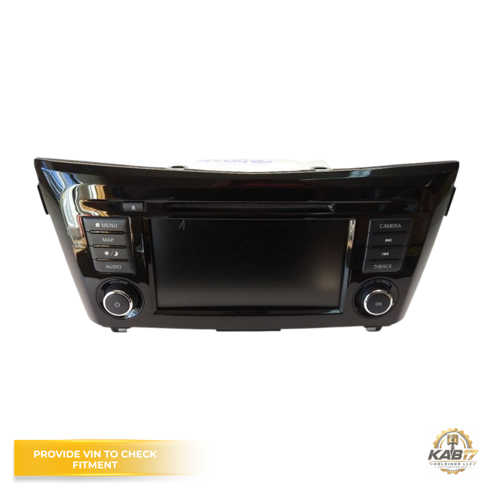 2018–2020 Nissan Rogue Radio Receiver Navigation With Display Screen OEM — view 1