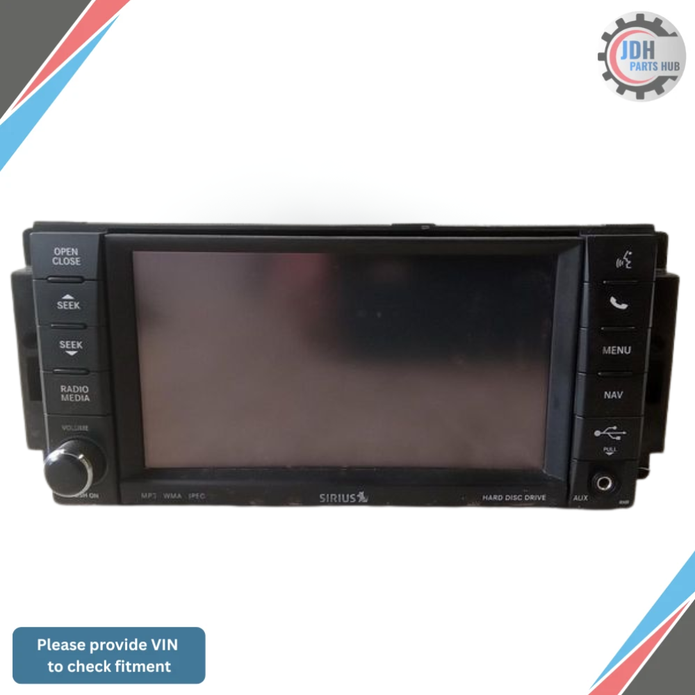 2013 Chrysler 200 AM-FM-CD-DVD-H<wbr/>DD Navigation UConnect Radio RHR OEM 13 — view 1