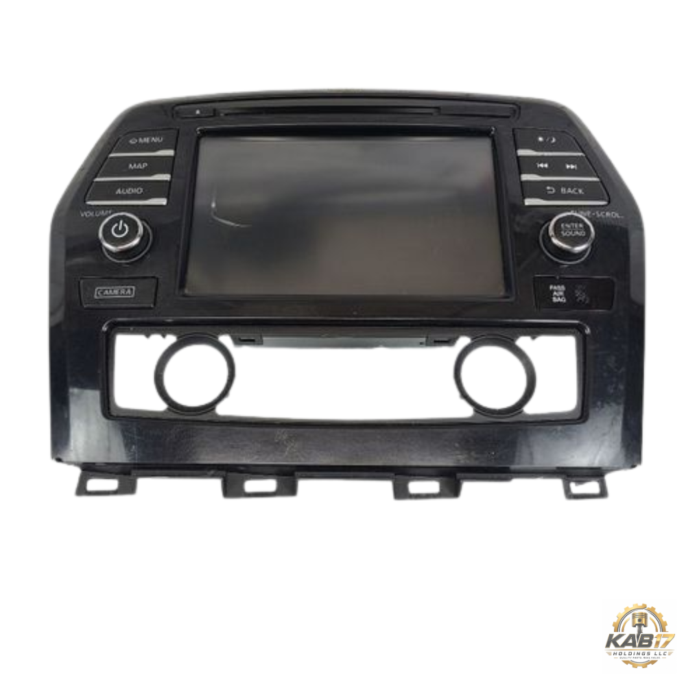 2016–2017 Nissan Maxima Navigation Display Radio Receiver OEM 16 17 — view 1