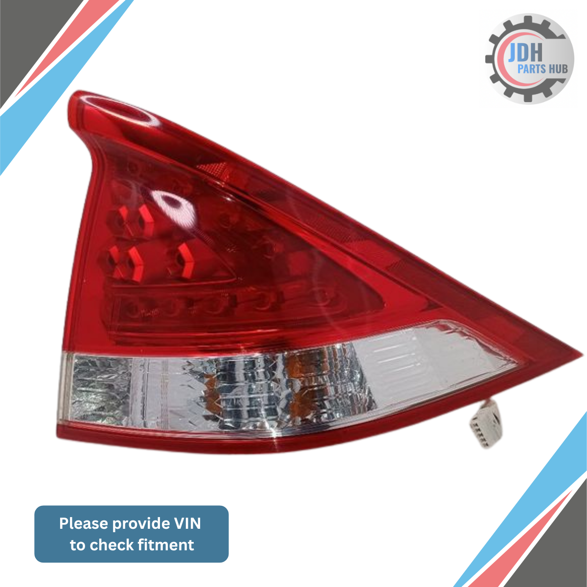 2010–2011 Honda Insight Right Passenger Side Tail Light Assembly OEM — view 1