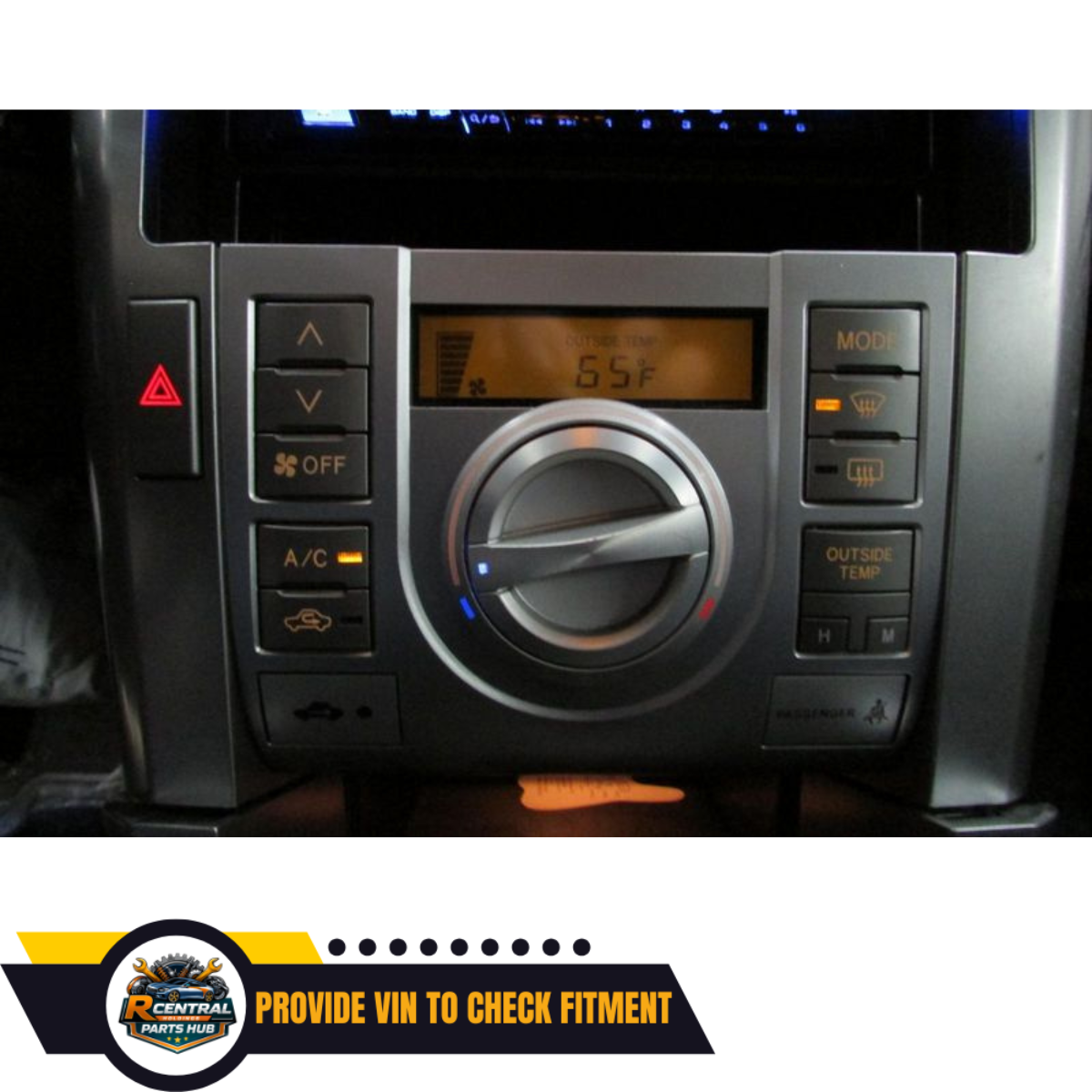 2005–2007 Scion Tc Ac Heater Climate Control Temperature with Base package OEM — view 5