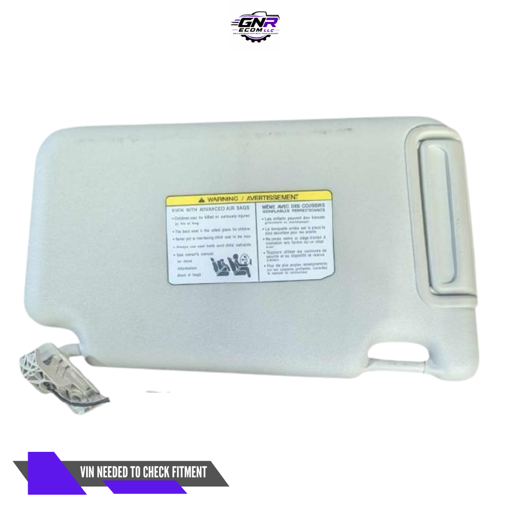 2018–2024 Nissan Kicks Driver LH Sun Visor OEM — view 1