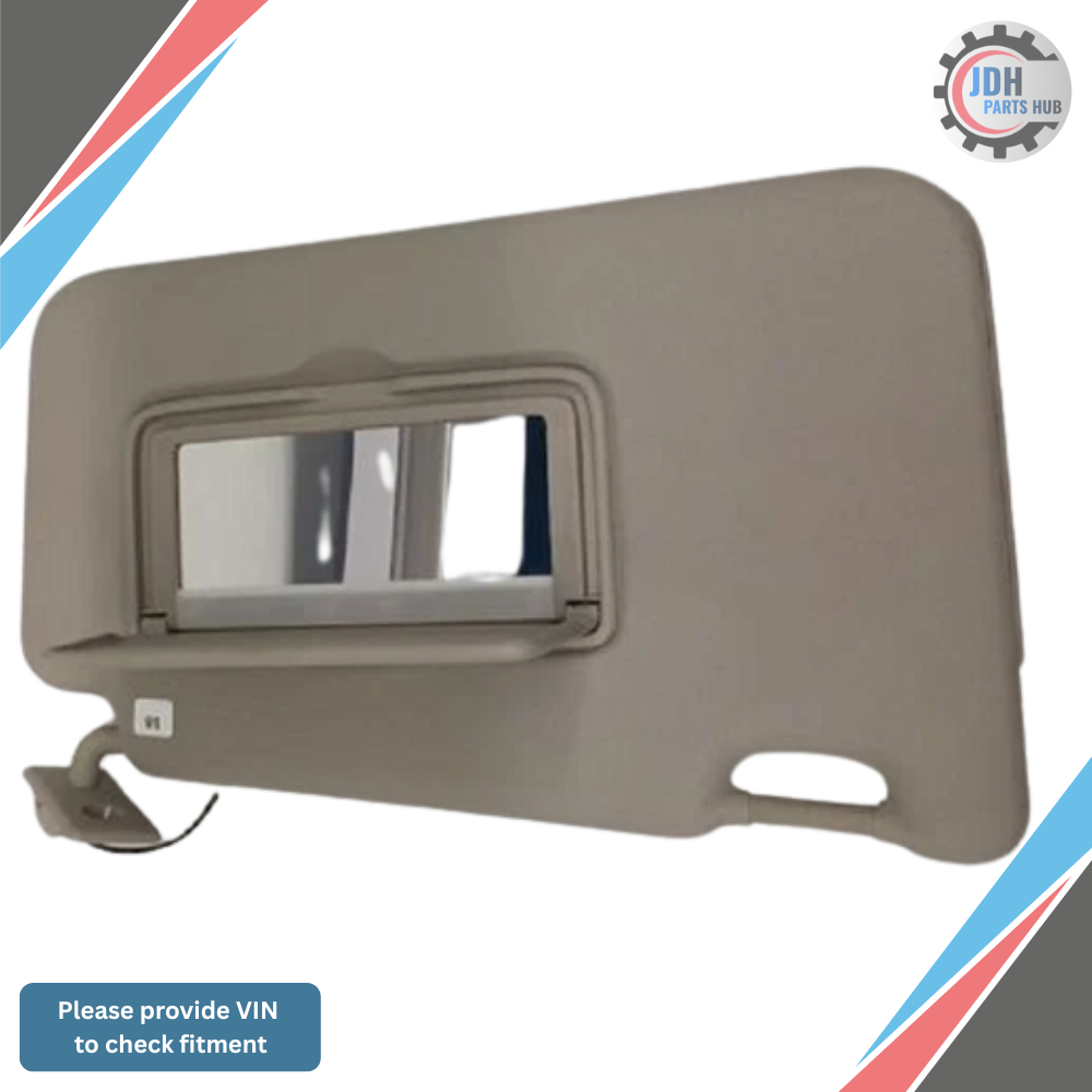 2018–2024 Nissan Kicks Passenger RH Sun Visor OEM — view 2