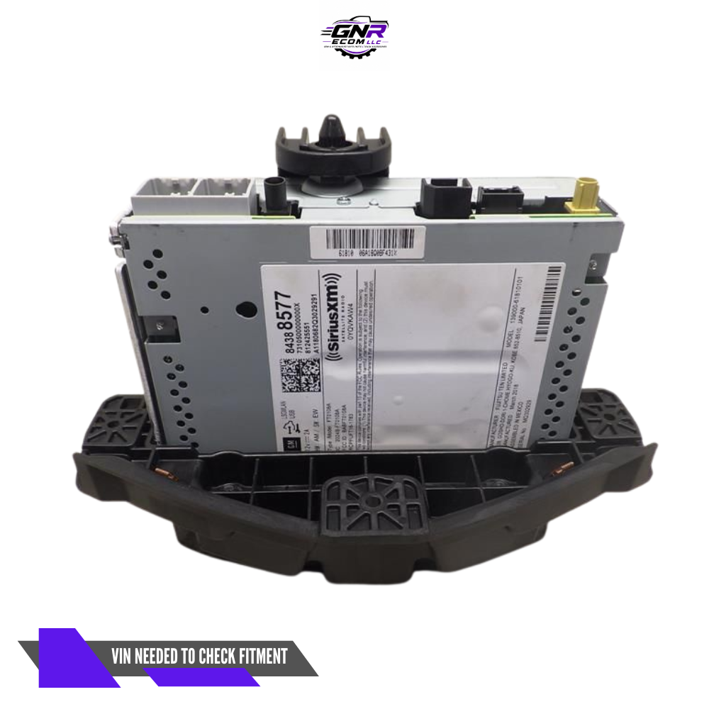 2018–2020 Chevrolet Sonic AM FM Radio Receiver Display Screen OEM — view 3