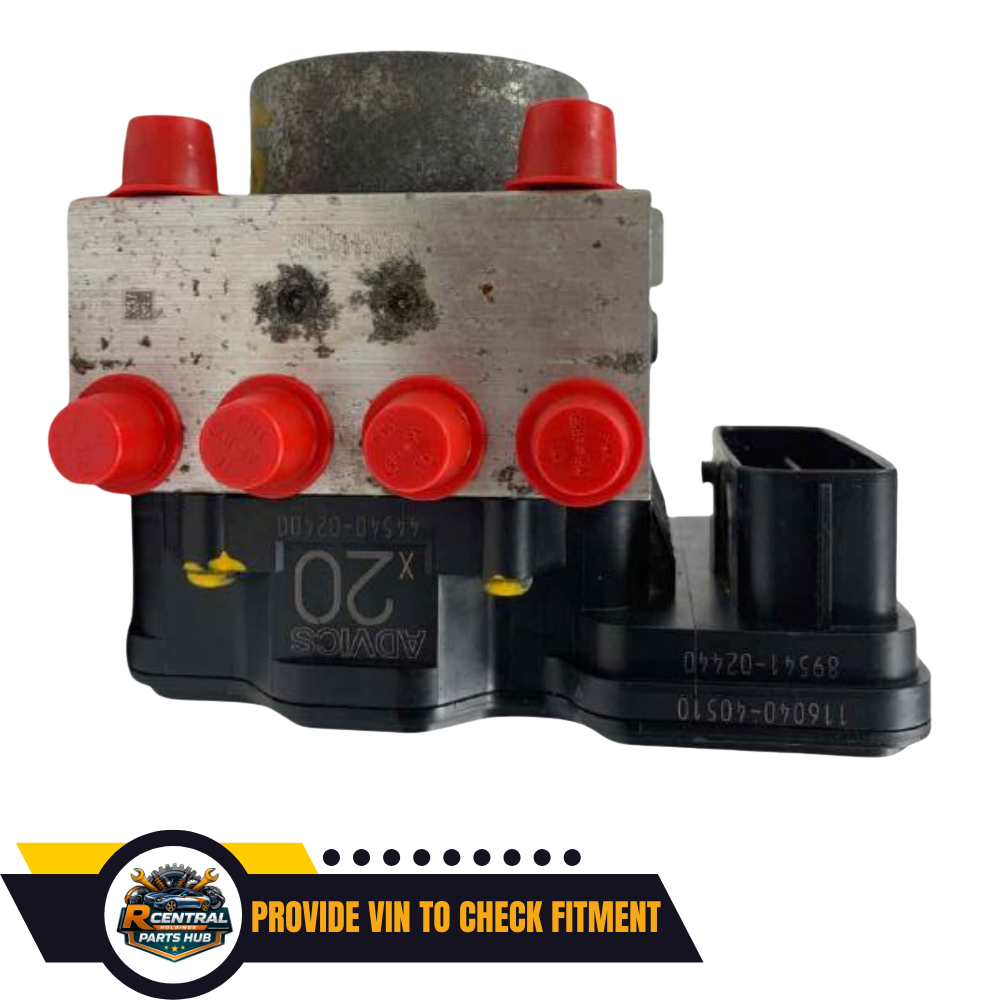 2016 TOYOTA COROLLA ABS ANTI BRAKE PUMP without SPORT SUSPENSION 44540-02400 — view 1