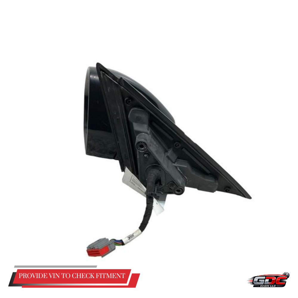 2014-19 Land Rover Range Rover Evoque LH Driver Door Mirror Side View Black OEM — view 3