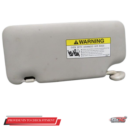 2015–2020 Honda Fit Passenger RH Sun Visor OEM — view 2
