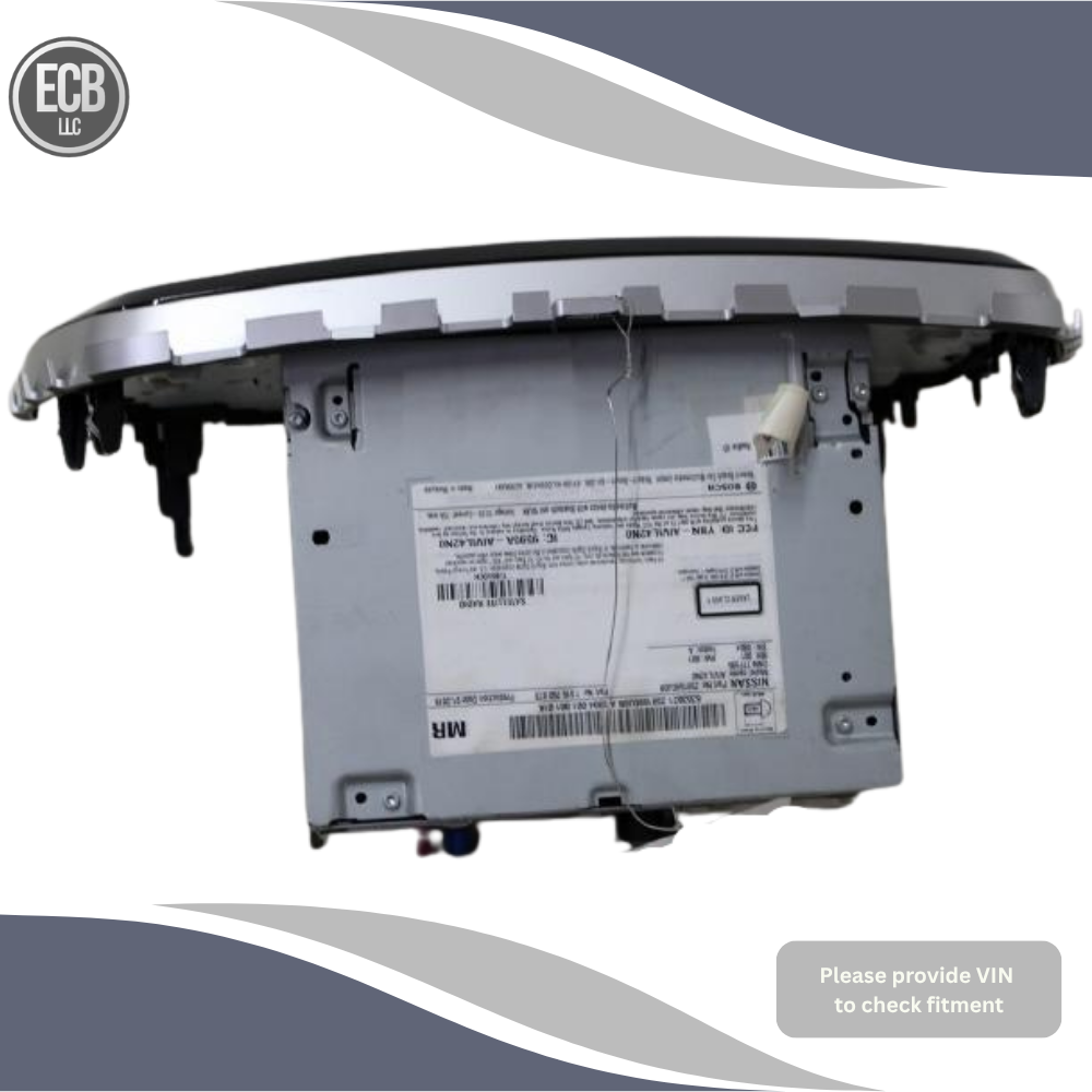 2016–2017 Nissan Maxima Navigation Display Radio Receiver OEM — view 4