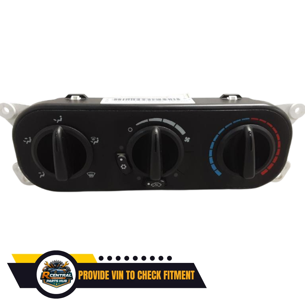 2007–2010 Jeep Wrangler AC Heater Manual Climate Temperature Control Black OEM — view 1