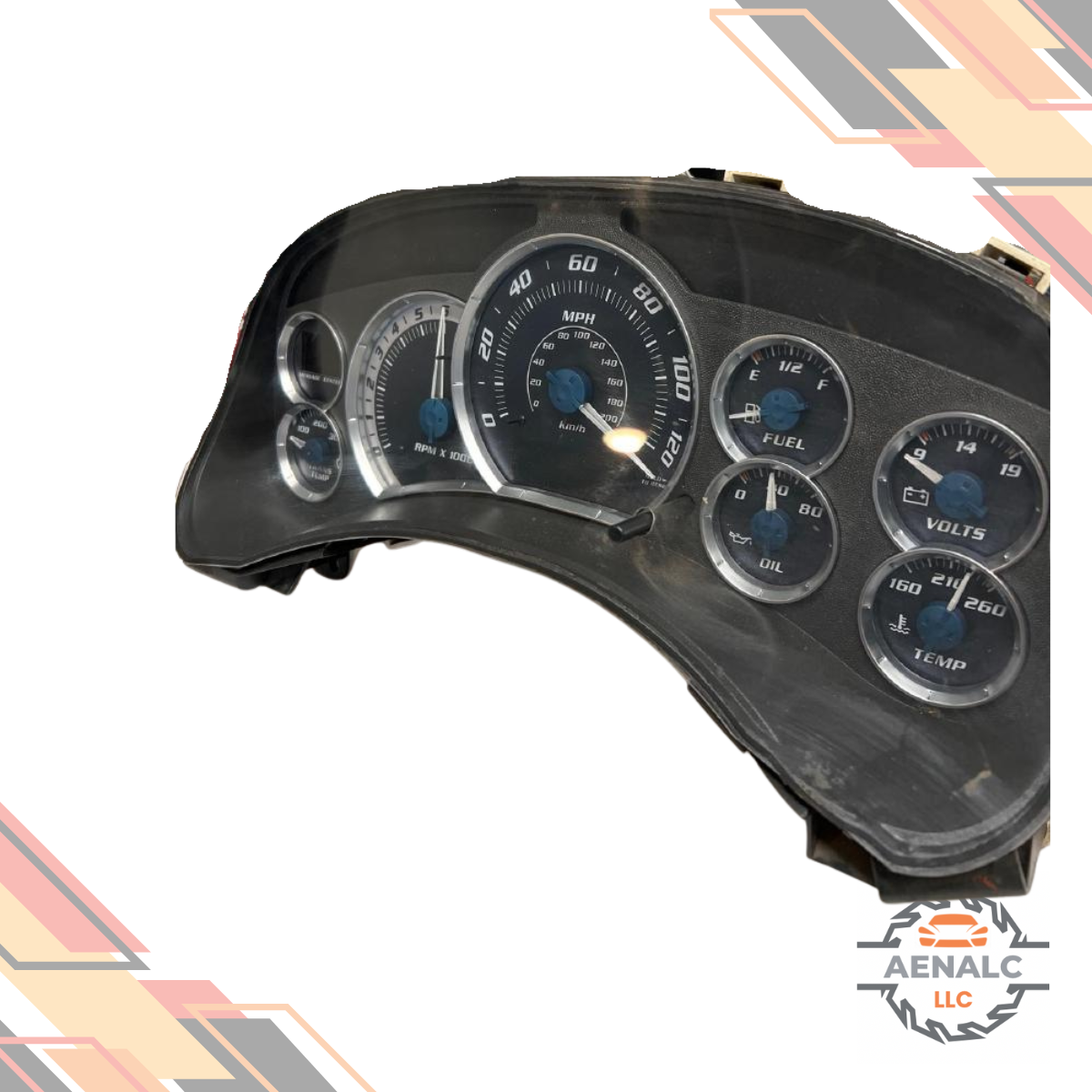 2002 Cadillac Escalade Speedometer Instrument Gauge Cluster Assembly Unit OEM 02 — view 3