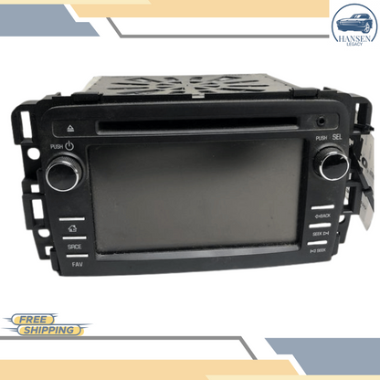 2013–2014 Chevrolet Traverse AM FM CD Radio Receiver with Display Screen OEM — view 1